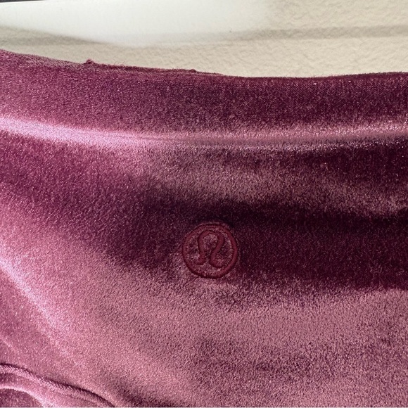 Lululemon Wunder Lounge Leggings High Rise 28” Velvet Garnet Special Edition 6 - Picture 7 of 9